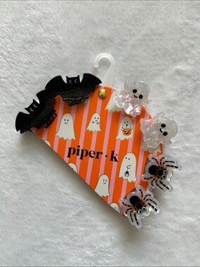 Piper Halloween Hair Clip Set